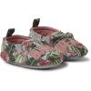 imageDearfoams BabyGirls Frankie Bear Closed Back SlipperHibuscus Print
