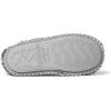 imageDearfoams Kids Mia faux faux fur Closed Back with Heart Detail SlipperGraystone