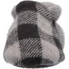 imageDearfoams UnisexChild Emerson Woven Plaid Closed Back SlipperLight Heather Grey