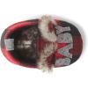 imageDearfoams UnisexChild Gifts for Kids Matching Christmas Holiday Lil Baby Bear SlipperRed Plaid