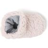 imageDearfoams UnisexChild Harley faux sherpa Bootie SlipperPale Mauve
