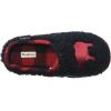 imageDearfoams UnisexChild Kids Toddlers Embroidered Animal Character Clog SlipperBlack and Red Bear