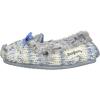 imageDearfoams UnisexChild Kids Toddlers Sparkle Fairisle Moccasin SlipperLight Heather Grey