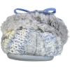 imageDearfoams UnisexChild Kids Toddlers Sparkle Fairisle Moccasin SlipperLight Heather Grey