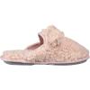 imageDearfoams UnisexChild Kids Toddlers faux sherpa Scuff with Ears SlipperDusty Pink