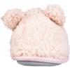 imageDearfoams UnisexChild Kids Toddlers faux sherpa Scuff with Ears SlipperDusty Pink