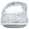 imageDearfoams UnisexChild Mia Kids faux faux fur Closed Back with Heart Detail SlipperGrey Frost