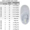 imageDearfoams UnisexChild Washable Brin Pile Scuff SlipperSleet