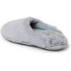 imageDearfoams UnisexChild Washable Brin Pile Scuff SlipperSleet
