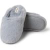 imageDearfoams UnisexChild Washable Brin Pile Scuff SlipperSleet