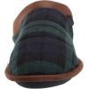 imageDearfoams Womens Clog SlipperBlack Watch Plaid