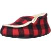 imageDearfoams UnisexChild Df Boys Plaid Boot SlipperRed Plaid