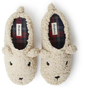 imageDearfoams BabyGirls Matching Family Collection Lil Bear SlipperTeddy Bear