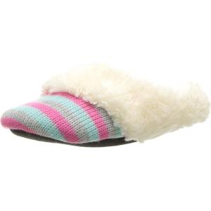 imageDearfoams Girls Patterned Knit ClogIris