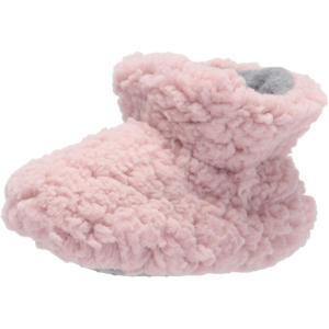 imageDearfoams UnisexChild Harley faux sherpa Bootie SlipperPale Mauve
