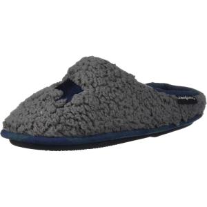 imageDearfoams UnisexChild Kids Toddlers Embroidered Animal Character Clog SlipperGrey Moose