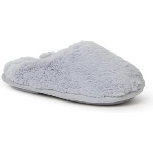 imageDearfoams UnisexChild Washable Brin Pile Scuff SlipperSleet