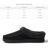 imageDearfoams Mens Brendan IndoorOutdoor Breathable Memory Foam Clog House Shoe with Wide Widths SlipperBlack 2