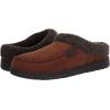 imageDearfoams Mens Brendan IndoorOutdoor Breathable Memory Foam Clog House Shoe with Wide Widths SlipperChestnut 2