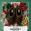 imageDearfoams Mens Brendan IndoorOutdoor Breathable Memory Foam Clog House Shoe with Wide Widths SlipperCoffee