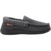 imageDearfoams Mens Brendan IndoorOutdoor Breathable Memory Foam Clog House Shoe with Wide Widths SlipperGrey