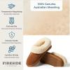 imageDearfoams womens Fireside By Dearfoams Adelaide Shearling ClogChestnut