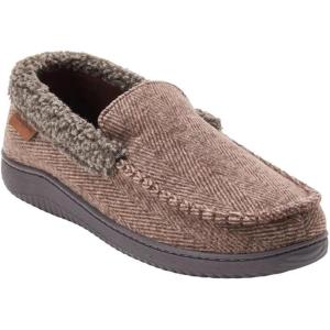 imageDearfoams Mens Brendan IndoorOutdoor Breathable Memory Foam Clog House Shoe with Wide Widths SlipperCoffee 2