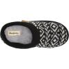 imageDearfoams Womens Ashlyn Fairisle Knit Clog SlipperBlack