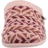 imageDearfoams Womens Ashlyn Fairisle Knit Clog SlipperPale Mauve