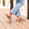 imageDearfoams Womens Fireside Sydney Shearling Fur Slippers Wide width availableDriftwood