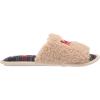 imageDearfoams Womens Lane Giftable Holiday Slide with Novelty Sayings Applique SlipperHome