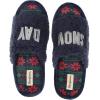 imageDearfoams Womens Lane Giftable Holiday Slide with Novelty Sayings Applique SlipperSnow Day