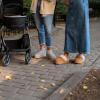 imageDearfoams Womens Melton Shearling Platform SlippersPeach Dust Pavement