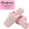 imageDearfoams Womens Memory Foam House Shoes Gifts for Her Paris Scuff SlipperPale Mauve