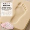 imageDearfoams Womens Memory Foam House Shoes Gifts for Her Paris Scuff SlipperPale Mauve