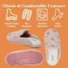 imageDearfoams Womens Novelty Gift Teddy Sherpa Scuff Slip On House Shoe SlipperPink