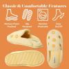 imageDearfoams Womens Novelty Gift Teddy Sherpa Scuff Slip On House Shoe SlipperYellow