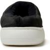 imageDearfoams Womens Quilted Cloud Puff Lightweight Cozy Shea Clog with Platform Cushioned Outsole SlipperBlack