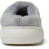 imageDearfoams Womens Quilted Cloud Puff Lightweight Cozy Shea Clog with Platform Cushioned Outsole SlipperSleet