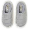 imageDearfoams Womens Quilted Cloud Puff Lightweight Cozy Shea Clog with Platform Cushioned Outsole SlipperSleet