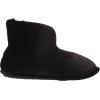 imageDearfoams womens Sara Velour BootieSlipperShiny Black