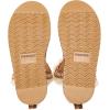 imageDearfoams Womens Fireside Shearling Water Resistant IndoorOutdoor Foldover Boot SlipperChestnut Taping