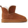 imageFireside by Dearfoams UnisexChild Bunbury Shearling IndoorOutdoor Folddown Boot FashionChestnut