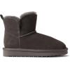 imageFireside by Dearfoams UnisexChild Bunbury Shearling IndoorOutdoor Folddown Boot FashionGrey