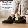 imageDearfoams Mens Brixen IndoorOutdoor Memory Foam Boot Alpine Camping Cozy Slipper House Shoe AnkleLoden
