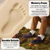 imageDearfoams Mens Brixen IndoorOutdoor Memory Foam Boot Alpine Camping Cozy Slipper House Shoe AnkleNavy Plaid