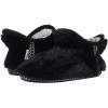 imageDearfoams UnisexChild Charlotte faux faux fur Bootie SlipperBlack