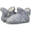 imageDearfoams UnisexChild Charlotte faux faux fur Bootie SlipperGrey Frost