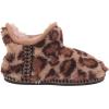 imageDearfoams UnisexChild Charlotte faux faux fur Bootie SlipperLeopard