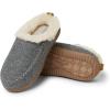 imageDearfoams Womens Alpine Bern Clog SlipperGrey Heather